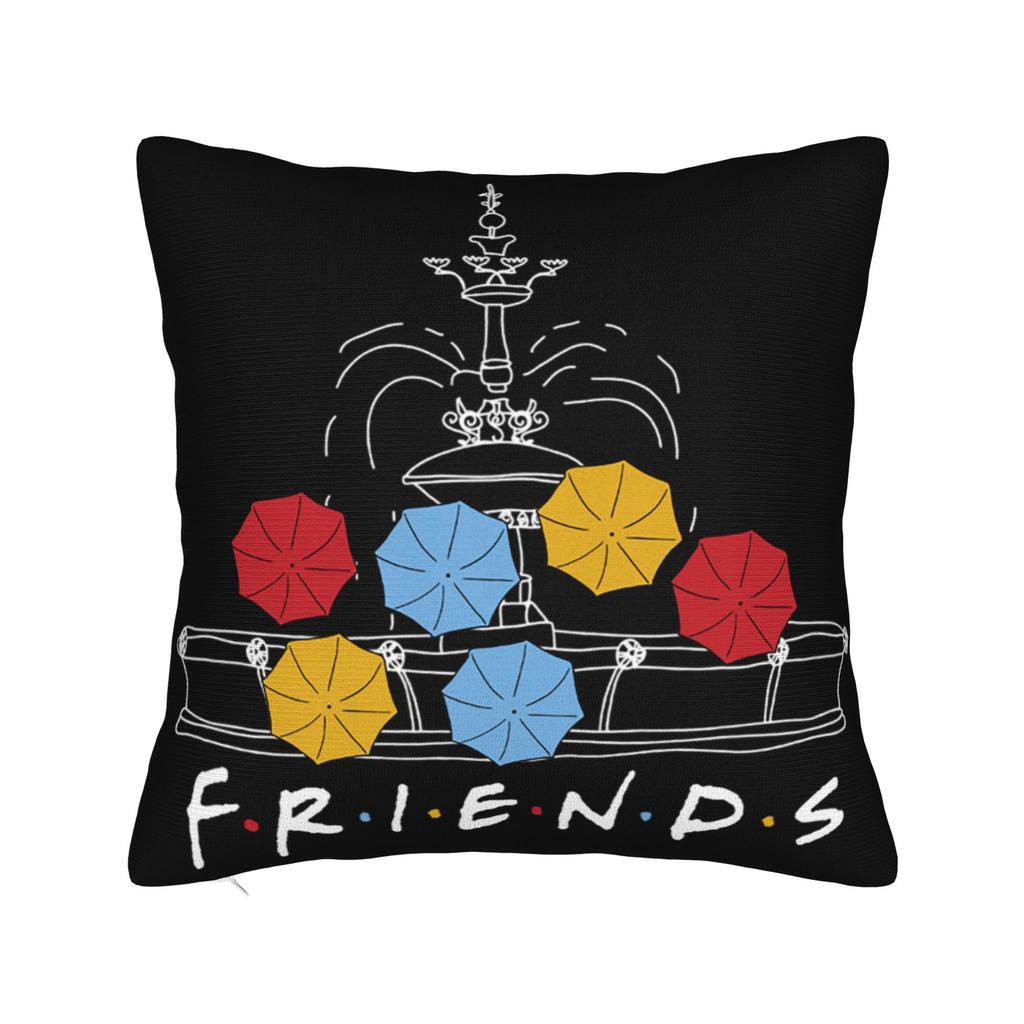 Friends Tv Show Pillowcase Soft Fabric Cushion Cover Decorative  Pillow Case Cover Home Dropshipping 40X40cm
