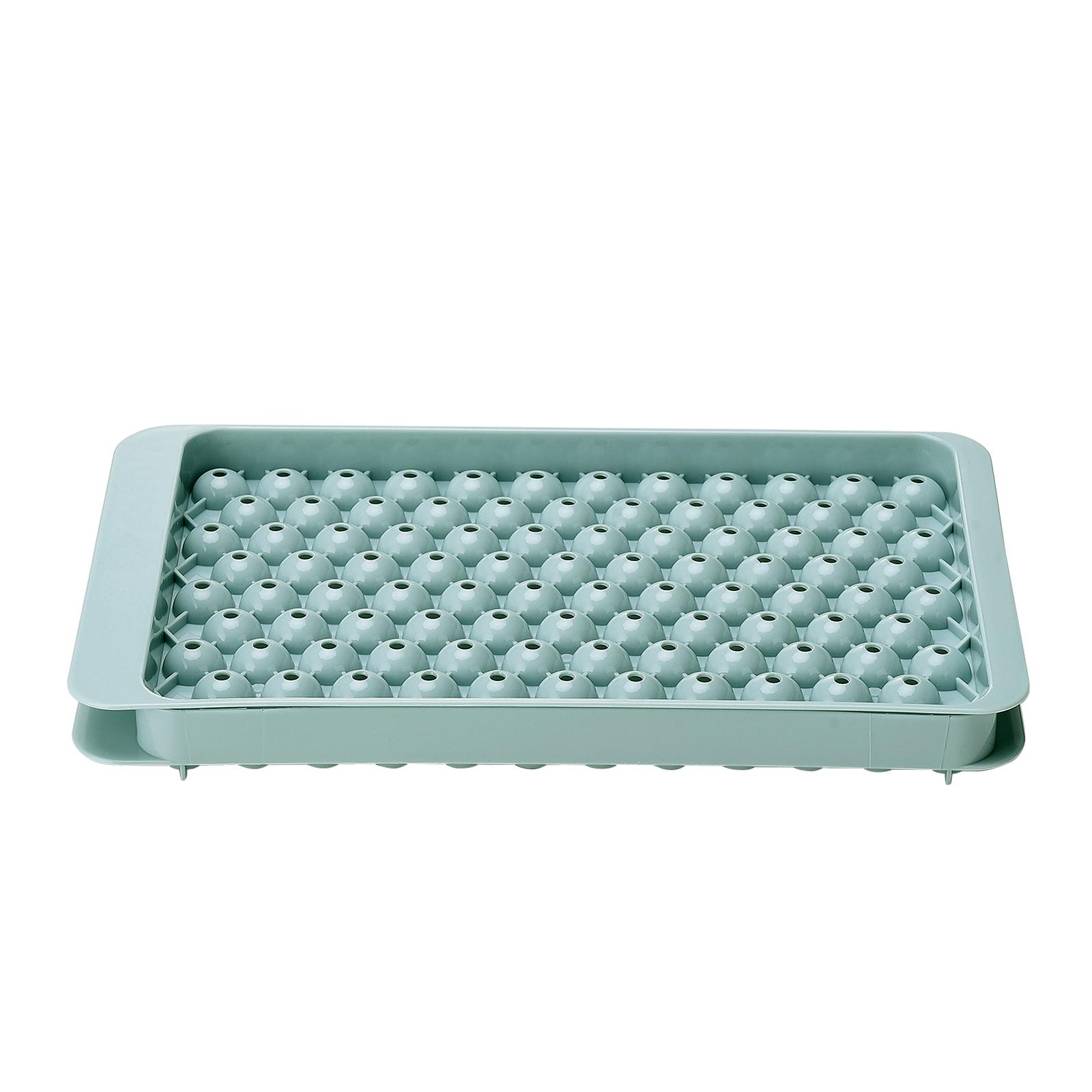 

Формочки для кубиков льда, мини-формочка для кубиков льда, устройство для приготовления шариков льда, бесплатная формочка для льда PA Free для быстрого охлаждения, 104 решетки с крышкой, для смузи