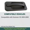 Exterior Outside Door Handle Front Rear Left Right for Hummer H2 2003 2003 2004 2005 2006 2007-2009 Left Hand Drive 15104792