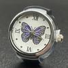 Montre Anneau pour Femmes et Hommes Montre Analogique à Quartz Cadran à Chiffres Romains Bracelet