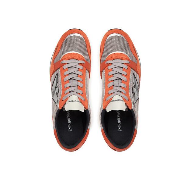 Мужские кроссовки Emporio Armani X4x537 xn730 u550 красные