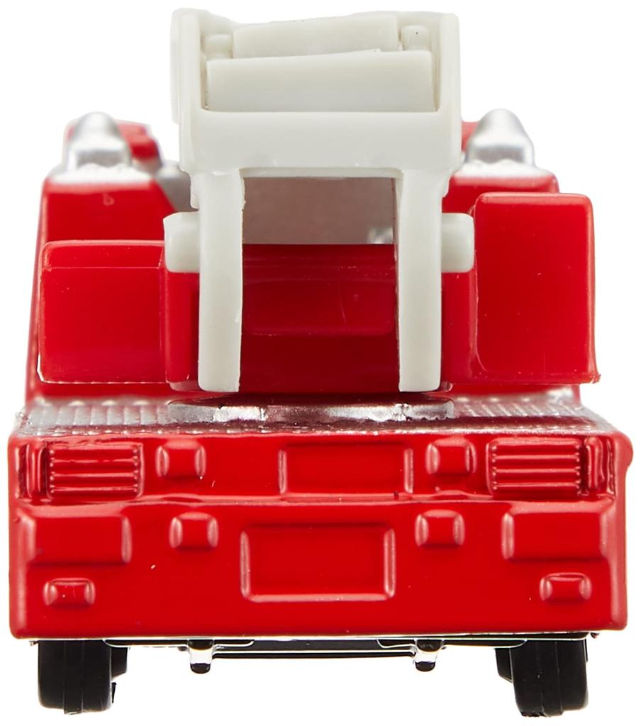 Takara Tomy "Tomica No. 108 Hino Ladder Fire Truck (Boxed)" Miniature Car Toy for Ages 3 and Up, Boxed, Meets Toy Safety Standards, ST Mark, TOMICA
