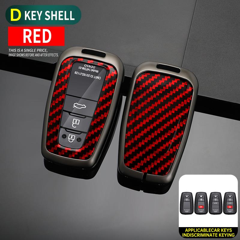 

Alloy Car Remote Key Case Cover Protect Shell Bag For Toyota Prius Camry Corolla CHR C-HR RAV4 Altis Land Cruiser Prado Avalon
