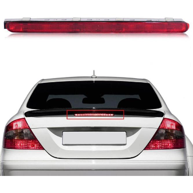 Riloer Red LED Third Brake Lamp High Mount Brake Light Third Brake Lamps Third Brake Light Stop Lamp Light Compatible with Mercedes Benz C-Class W203