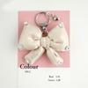 Practical Rhinestones Butterfly Bowknot Key Holder Sturdy Alloy Designs Decoration for the Fashionable Individual