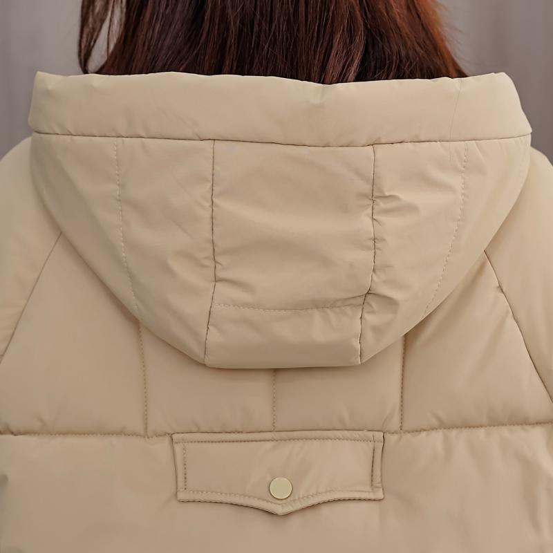Fashion Winter Short Coat Female Warm Parkas Hooded Casual Thick Women Jackets