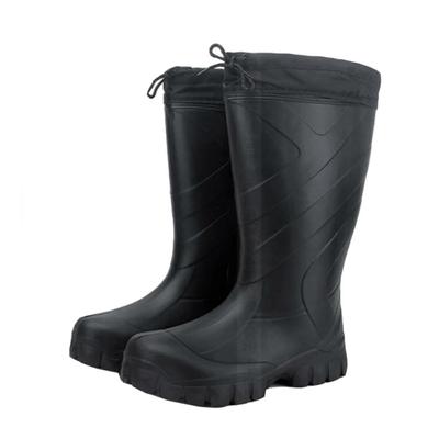 Kylebooker Mens Winter Waterproof  Fishing Boots Anti-slip Rubber Rain Hunter Boots