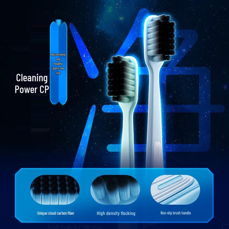 Yunnan Baiyao Jing Series Deep Clean Gum Care Toothbrush Set
