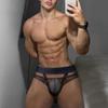 Coach Wu Men's Sexy Pure Desire Ring Hanging Rope Briefs AD7291