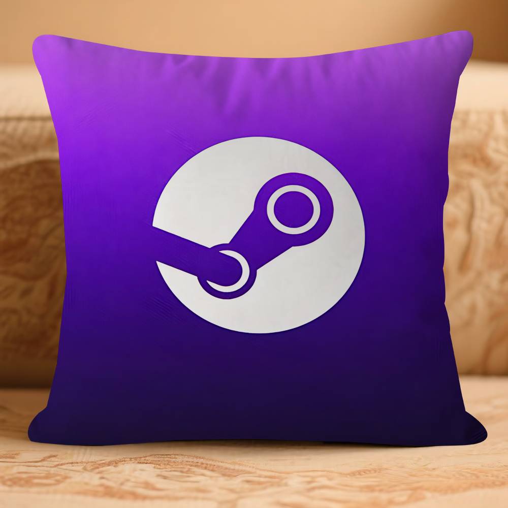 S-steam Logo Povlak na polštář Potah na polštář na pohovku Dekorace do domácnosti Dětský dárek