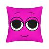 Sprunki Cartoon Anime Square Pillow Cases Cushion Covers Novelty Zipper Decor Pillowcover For Car 18"