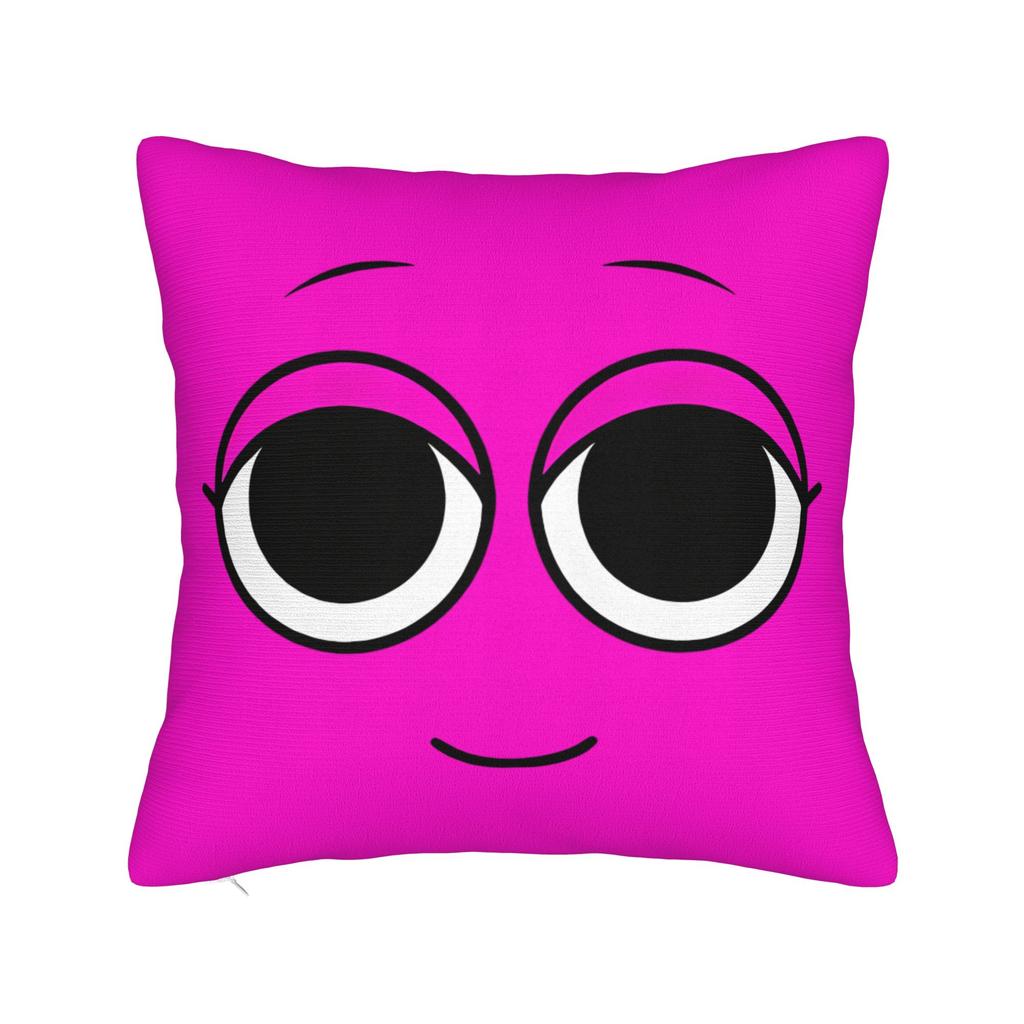 Sprunki Cartoon Anime Square Pillow Cases Cushion Covers Novelty Zipper Decor Pillowcover For Car 18"