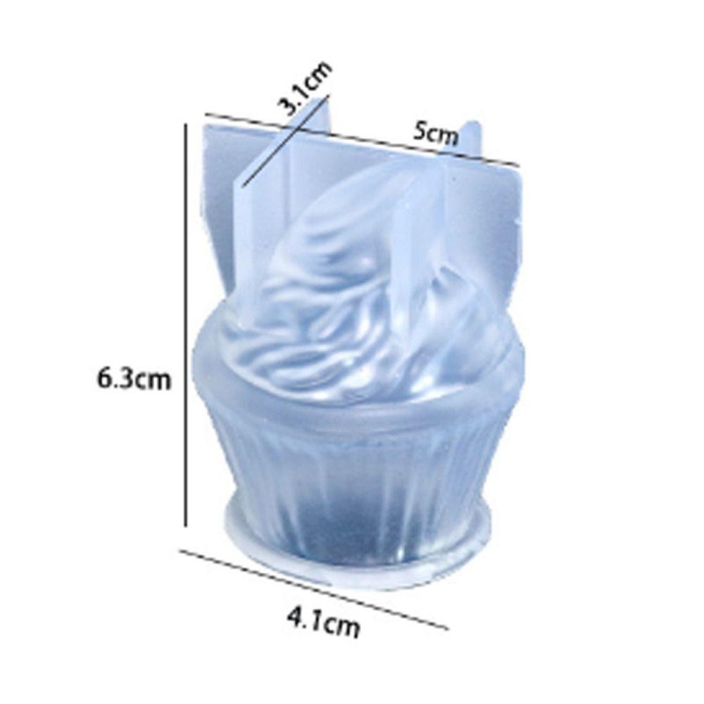 3D Plaster Mold Soap Mold Pouring Mould Ice Cream Aromatherapy Candle Mold  Candle Making белый