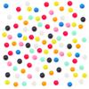 100 Stück 6 mm runde bunte Angelperlen für Angelanlagen