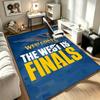 West Coast Eagles A Rug Suitable for Office Chair Areas Living Rooms and Computer Desks Perfect for Home Offices and an Ideal Holiday Gift