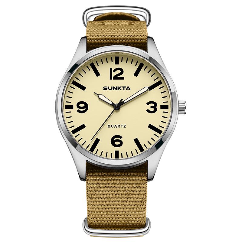 

SUNKTA Men s Luminous Waterproof Quartz Watch