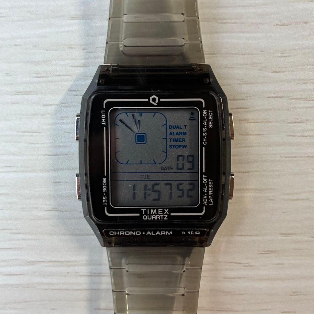 Used Used TIMEX | Timex TW2W45000 Transparent Digital Watch Wristwatch