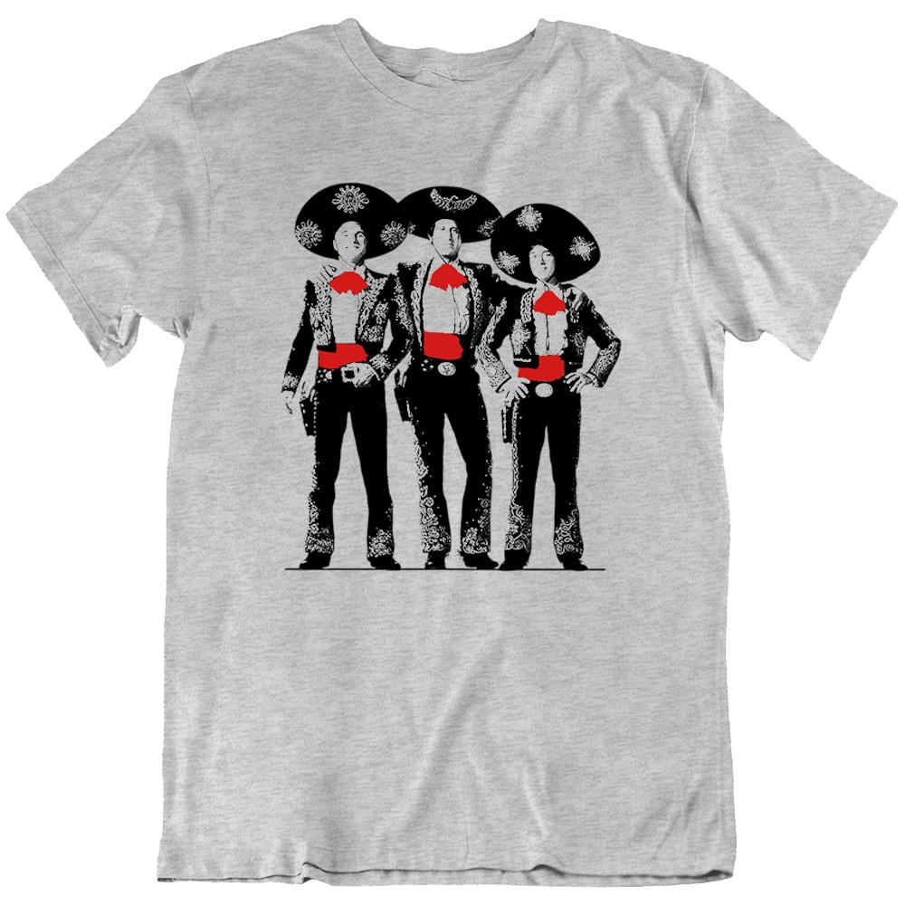 The Three Amigos Mexican village 80 s Movie Retro T Shirt Tee Gift New Unisex T-Shirt M