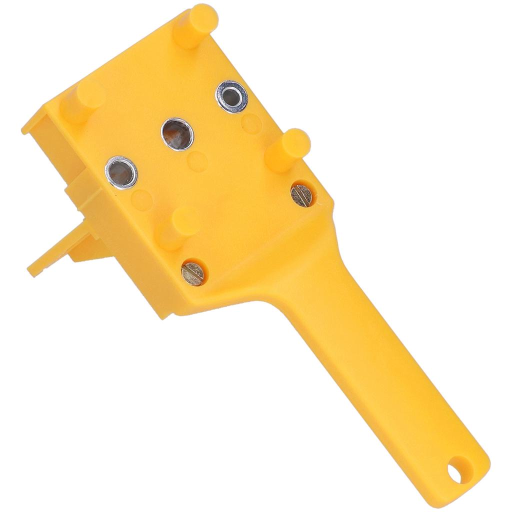 41Pcs Dowel Jig Kit Adjustable MultiFunctional Durable HighAccuracy Drill Jig for Straight Holes for Woodworking(Yellow