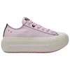 Converse Double Stack Low top Canvas Shoes Unisex Pink Black A19728C