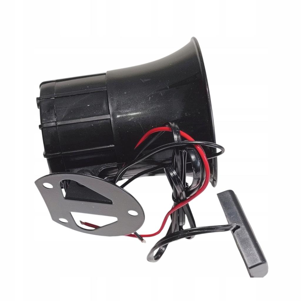 3-Ton Car Siren with 12V Panel Strong Horn Police Firefighter Horn