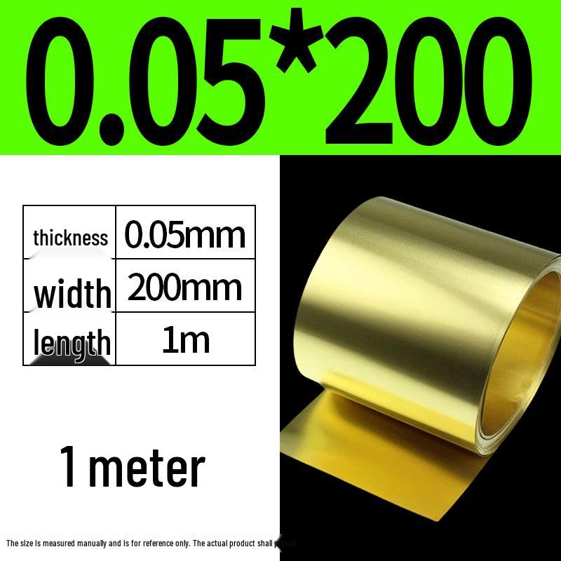 Brass & Copper Materials: Brass Strip, Sheet, Plate, Foil; Copper Strip; Thin Brass Sheet (0.01-1.0mm)