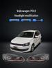 11-18 VW Polo Headlight Assembly: Dual Projector, Flowing Turn Signal, Daytime Running Lights
