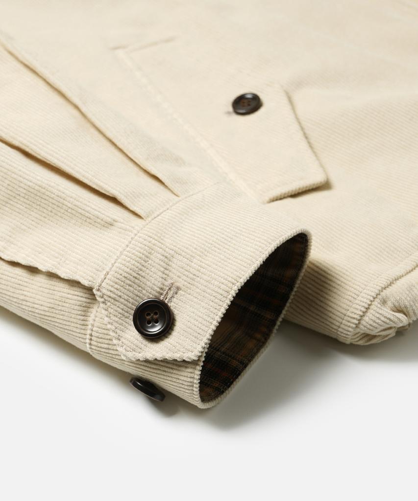 Frizmworks Corduroy Buddy Harrington Jacket _ Cream