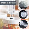 J1UL1N 12X Airlocks For Fermenting,Fermentation Airlock With Silicone Grommet, For Preservation,Brewing,Beer, Wine, Sauerkraut