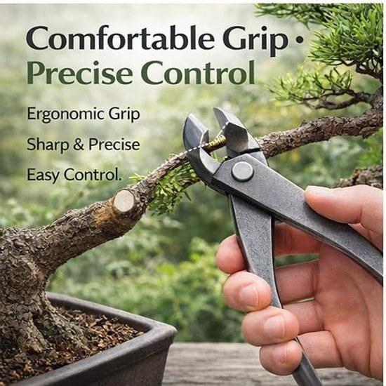KIMISS Bonsai Scissors Multi-functional Pruning Shears Garden Carbon Steel Branch Cutting Concave Tool Gardening Set
