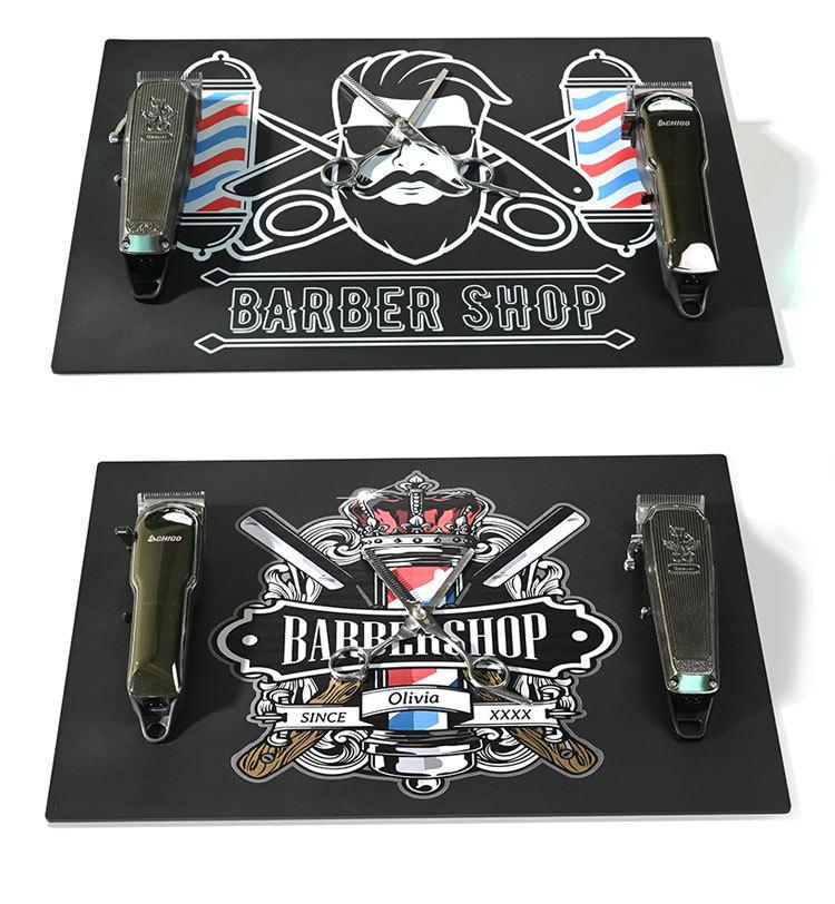 Hairdressing Non-slip Heat Insulation Mat for Barber Shop Clipper Storage