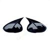 Gloss Black Side Rear View Mirror Cover Cap Trim For KIA K5 Sedan 2021-2024