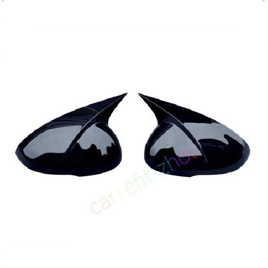 Gloss Black Side Rear View Mirror Cover Cap Trim For KIA K5 Sedan 2021-2024
