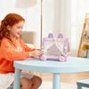 Entzückendes Puppenbett mit Mini-Hauszelt-Spielzeugbett, Indoor-Schreibtischdekorationen für Babypuppen, Mädchen, Kleinkinder, Spielzimmer, Kinderzimmer, Heimgeschenke