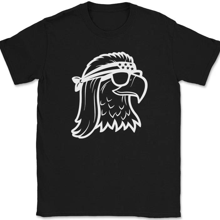 

Mullet Eagle America T-Shirt Funny Humor USA Pride 4th of July Tee M