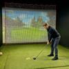 Sport Übungsnetz 10x10FT für Hinterhof Driving Chipping Training Schwung Trainingshilfe Geschenk für Männer Papa Ihn Golfer