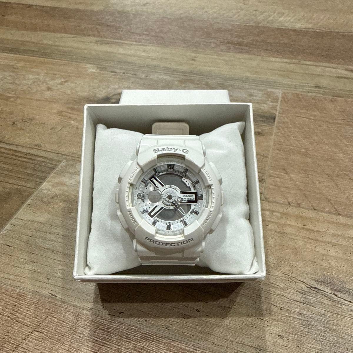 Baby-G watch 5338 white CASIO price reduction available