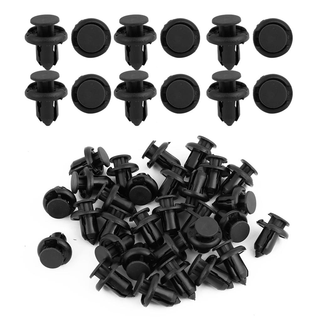 uxcell Retainer Clip Plastic Drive Rivet Flap Bumper Fender Push