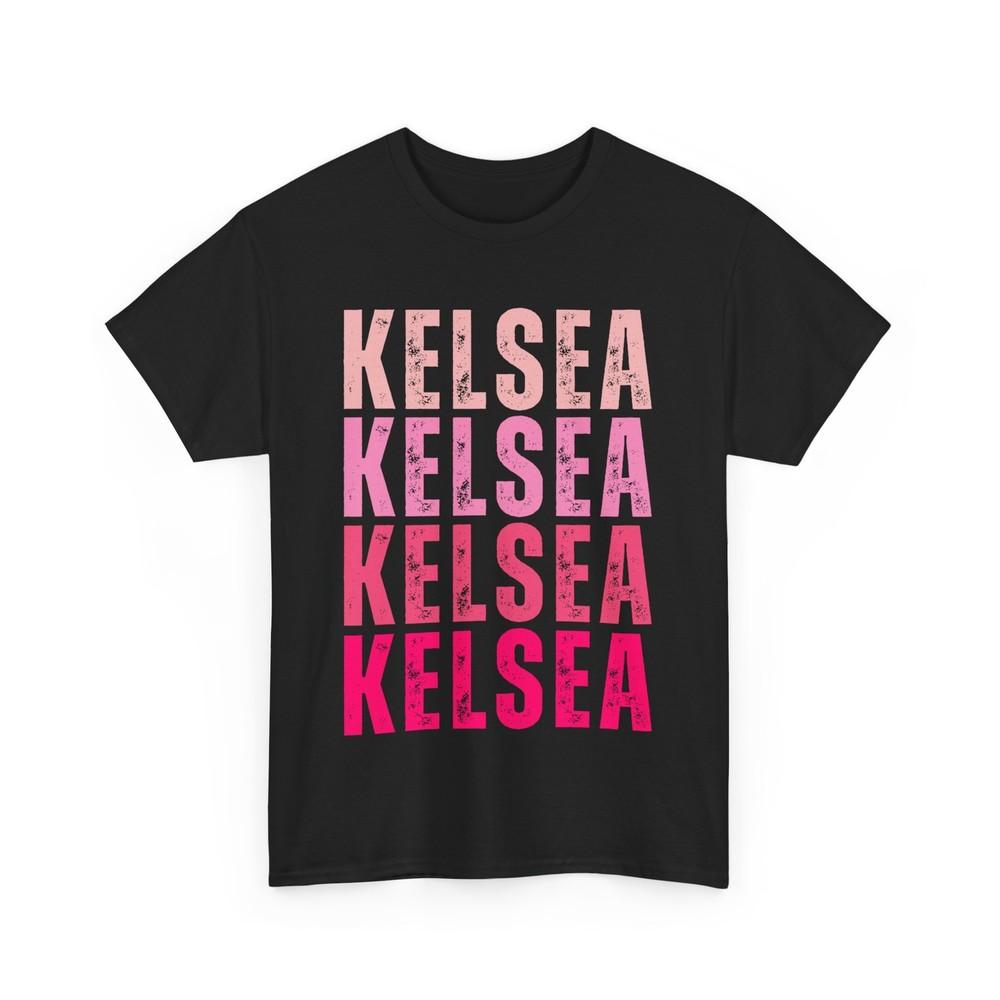 

Personalized Name Kelsea I Love Kelsea Vintage T-Shirt 3XL