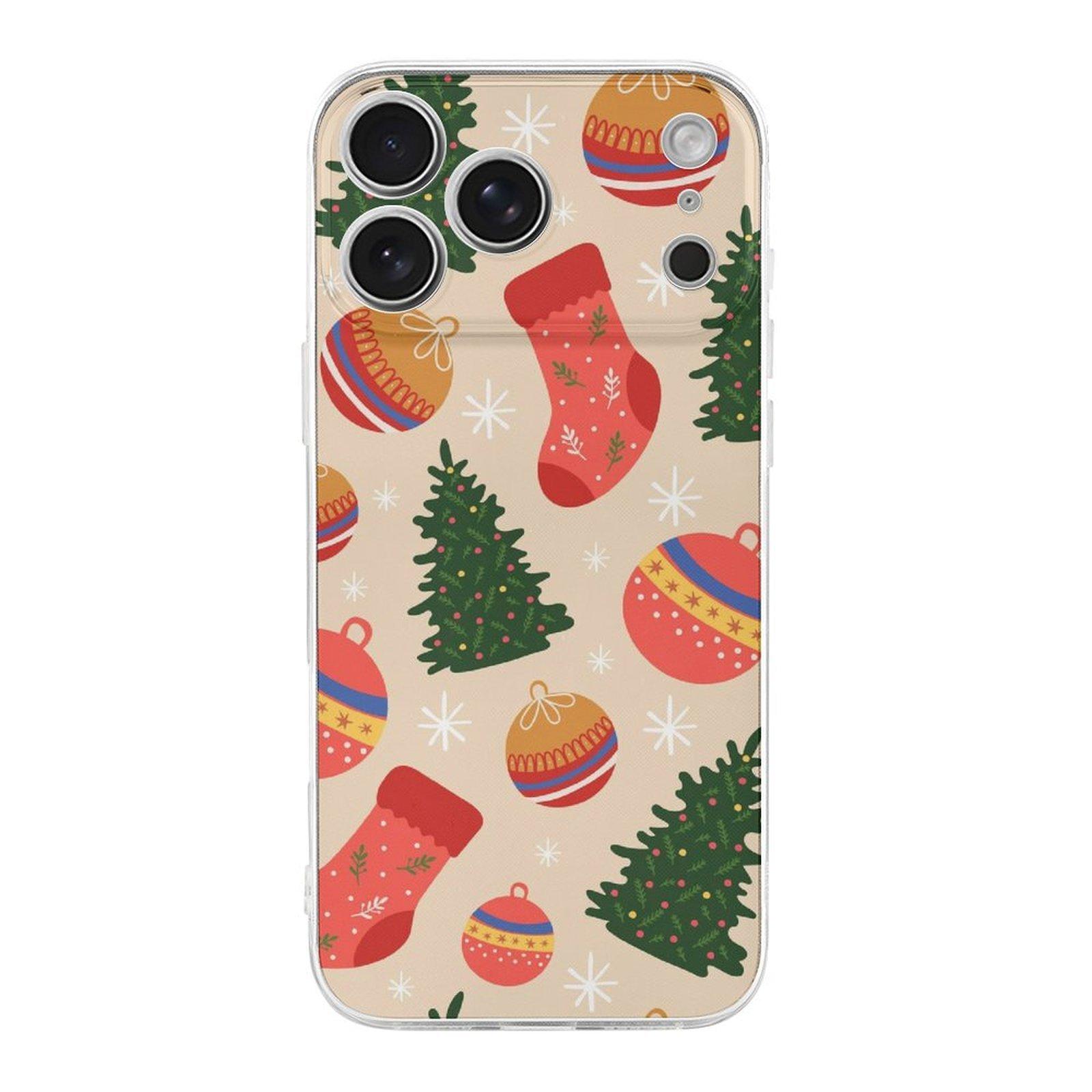 

1 Pack For Iphone 17/17Air/17Pro/17ProMax Slim TPU Protective Case With Shock Absorption, Clean Surface And Comfortable Daily Use IPHONE-17ProMax белый