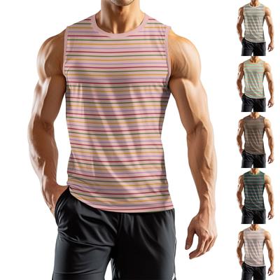Men's Fashion Printed Sports Casual Sleeveless Vest