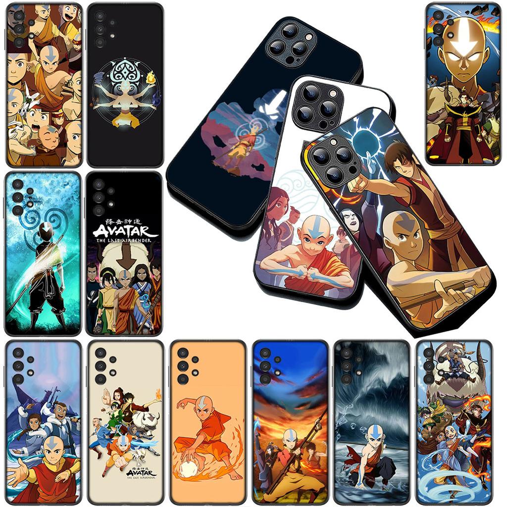 Cover for Samsung Galaxy S24 S25 S23 FE Ultra Plus S7 Edge S25+ S23+ A56 5G Casing Phone Case Aang Avatar The Last Airbender