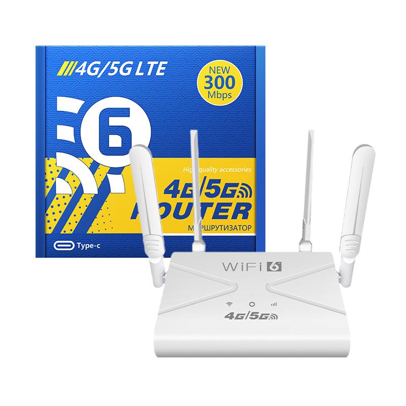 4G WiFi Router with SIM Card Slot for Home and Office Use