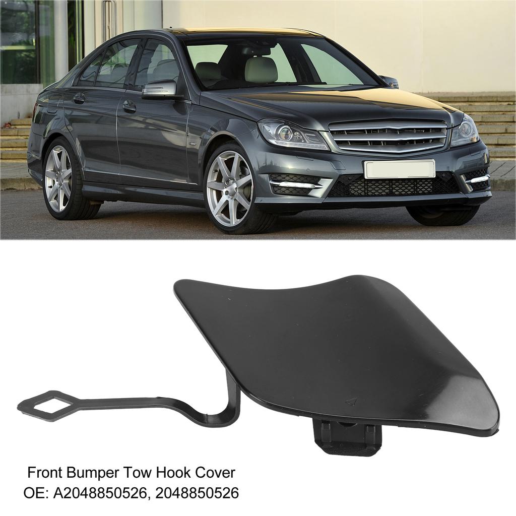 Front Bumper Tow Hook Cover A2048850526 Replacement For Benz C‑Class W204
