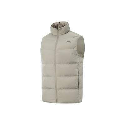 Fitness Series Stand Collar Logo Down Vest Men Vests AMRV037-5