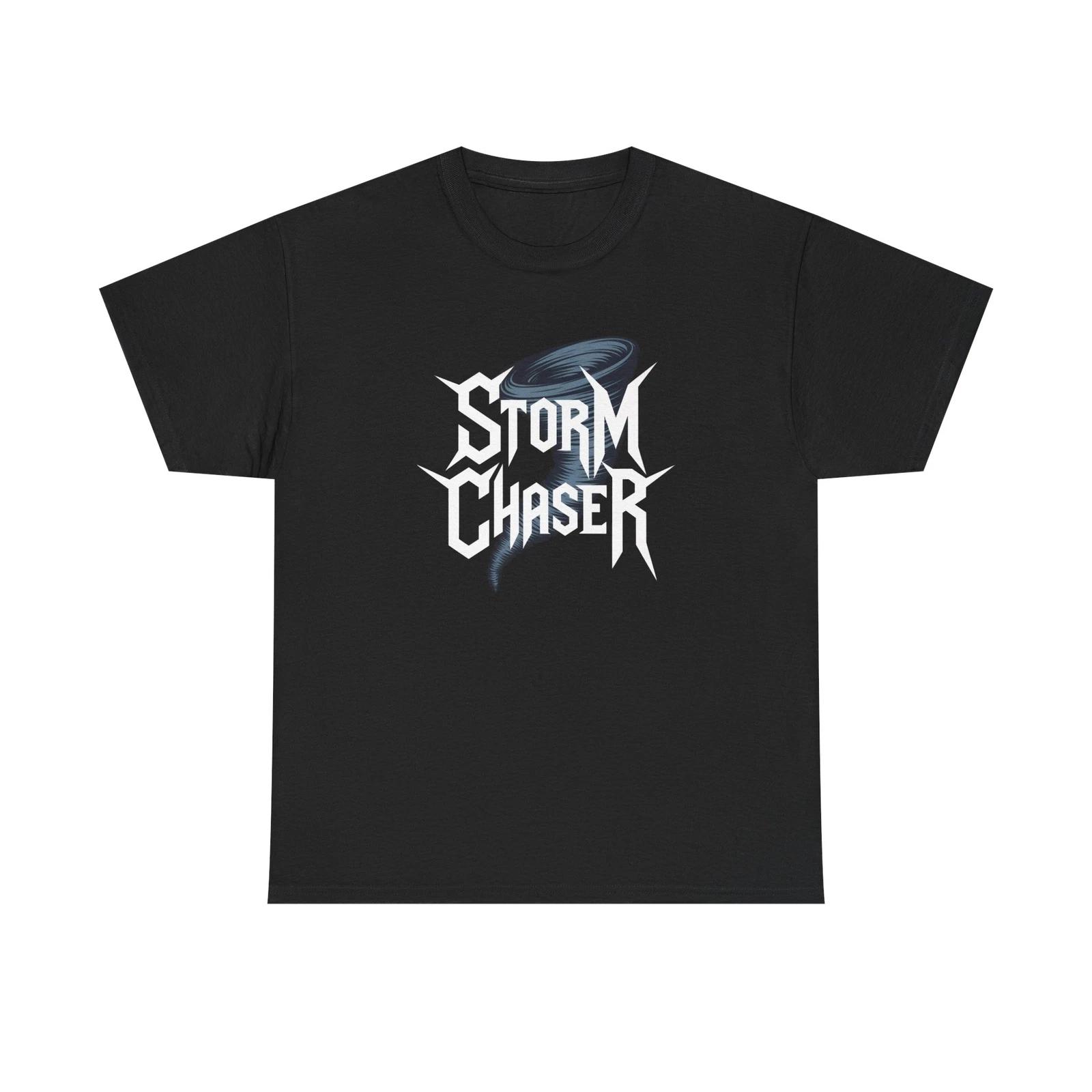 Storm Chaser Tee Tornado Shirt Rock Band Concert Top, Metalhead Music Clothing S