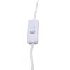 24cm White Porcelain Christmas Lamp
