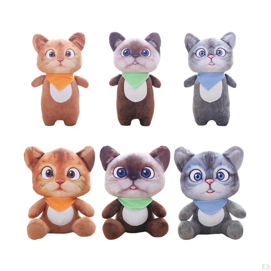 Animal Plush Toy Cartoon Pillow Khaki Hugging Gifts for Home Party Decorations