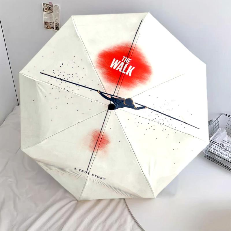 

1 PC Automatic Folding Umbrella - Cartoon Pattern, Portable & Foldable Design with 53 Ribs, Christmas Birthday Gifts