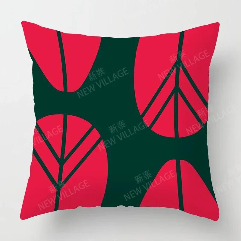 Nordic Fall Home Decor Autumn Throw Pillow Case Sofa Cushion Cover Modern 45x45cm 45*45 50x50 60x60cm 40*40 40x40 Geometry 60*60